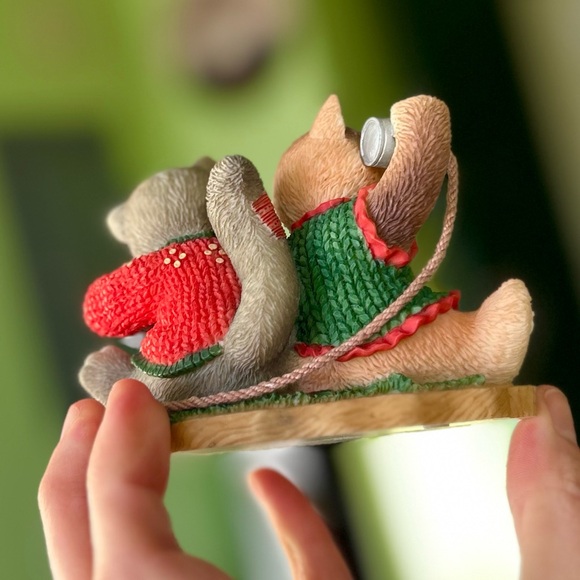 VTG In Box Calico Kittens Enesco "Chatty Catty" Mini Figurine Collectible Art - Picture 6 of 11